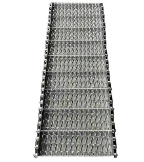 metal Diamond Mesh Steel Wire Conveyor Belt del 1mx0.6m