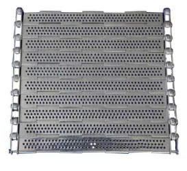 Vínculo de acero inoxidable de encargo de Mesh Belt Plate Slat Conveyor de la cadena