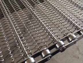 Cadena modular de acero inoxidable Mesh Belt For Conveyor del alambre del OEM