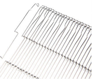 calidad  Yisen 304 Stainless Steel B Type Oven Conveyor Belt Customized Fábrica