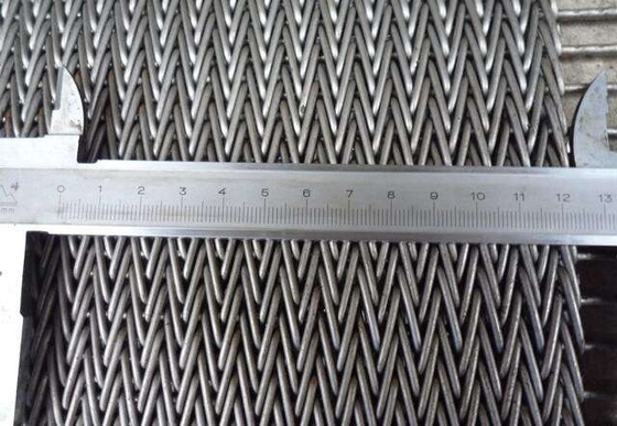 Alambre Mesh Belt Straight String Strip de acero inoxidable de la cadena de la armadura del ODM