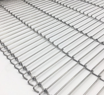 Resistencia plana de la temperatura de Mesh For Beverage Conveying High del alambre de los Ss 304
