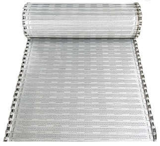 Deseche la cadena Mesh Conveyor Belt System del top del listón para la fábrica