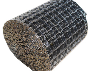 Malla de alambre de acero inoxidable modificada para requisitos particulares de la banda transportadora 25m m