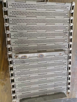 SS304 alambre de acero inoxidable Mesh Conveyor Belt Slat Chain