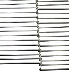 El acero inoxidable de Mesh Belt Wire 304 del transportador de la escalera modifica para requisitos particulares