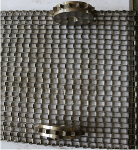 316SS alambre plano fuerte Mesh Chain Belt For Conveyor