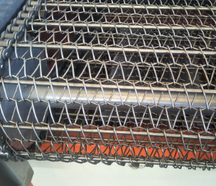 Mesh Belt For Conveying Machinery de acero inoxidable