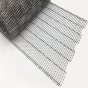 Correa de acero inoxidable da alta temperatura Mesh For Eggs Conveyor del alambre del Enrober