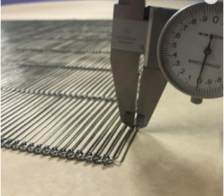 Moldee presionar la comida de acero con bisagras Mesh Belt For Conveyor 15mm-6000m m