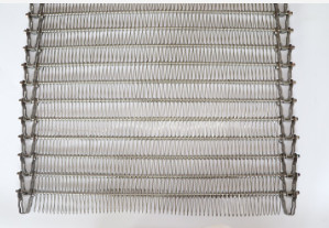 Banda transportadora inoxidable de la raspa de arenque del vínculo del alambre de acero para el sushi
