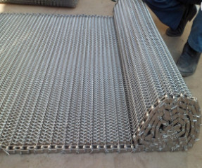 Acero inoxidable Chainplates de Mesh Conveyor Belt 316 del alambre del OEM