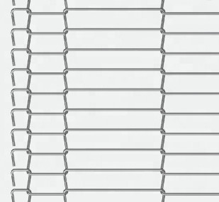 La flexión plana SS ata con alambre el metal de Mesh Belt para el transportador de enfriamiento de la torta