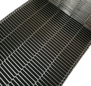 Correa plana de Flex Wire Mesh Oven Conveyor del Enrober para el equipo de la comida