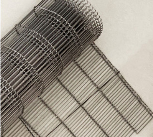 Pizza de acero inoxidable Oven Conveyor Belt Wire Mesh