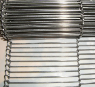 Pizza de acero inoxidable Oven Conveyor Belt Wire Mesh