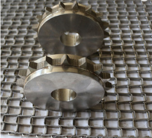 Acero inoxidable de encargo Mesh Belt For Manufacturing Plant del alambre plano de los 20cm-200cm