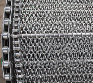 304 correas equilibradas de acero inoxidables de la transformación de los alimentos de la armadura para los huevos