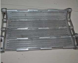 Industria de acero inoxidable de Mesh Conveyor Belt For Chip del alambre de la placa de cadena del metal