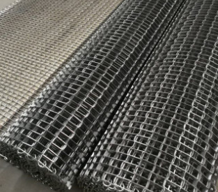 304 bandas transportadoras de acero inoxidables de Flex Weave Square Wire Mesh