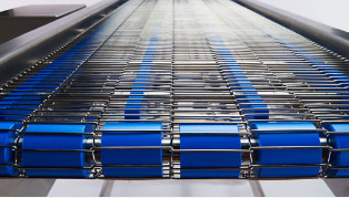 SUS302 metal flexible de acero inoxidable Mesh Wire 2 x 2 para la banda transportadora