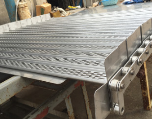 alambre de acero inoxidable Mesh Conveyor Belt de la cadena del listón de 110V 220V