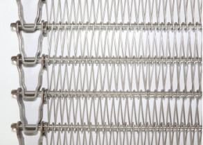 Malla inoxidable ajustable de Flex Belt Conveyor Sintered Wire del plano de acero