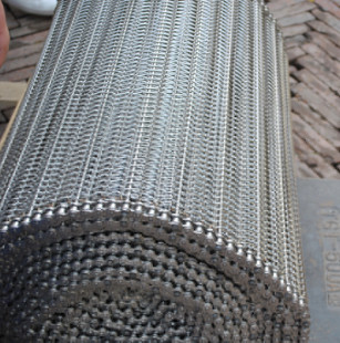 Malla plana de cadena de acero inoxidable de Tiande Flex Belt Metal Belt Conveyor