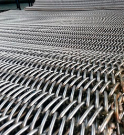 Malla plana de cadena de acero inoxidable de Tiande Flex Belt Metal Belt Conveyor