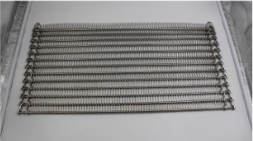 Espiral de acero inoxidable Mesh Belt Bakery Conveyor del alambre SUS304