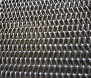 Banda transportadora plana industrial de Flex Wire Extruded Steel Mesh de la comida para la hornada del pan