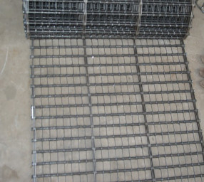 Banda transportadora plana industrial de Flex Wire Extruded Steel Mesh de la comida para la hornada del pan