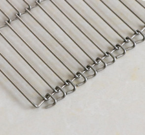 Alambre plano a prueba de calor Mesh Belt For Bake Conveyor de los SS 304 de la flexión