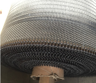 316L transportador de acero inoxidable Flex Belt Chain Link Mesh plano