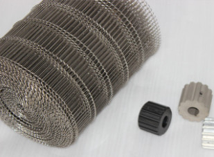Plano de acero inoxidable Flex Oven Conveyor Belt Mesh Metal del OEM