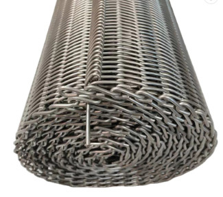 Huevo ampliado de acero inoxidable Tray Dryers de Diamond Mesh Wire Conveyor Belt For del metal 316
