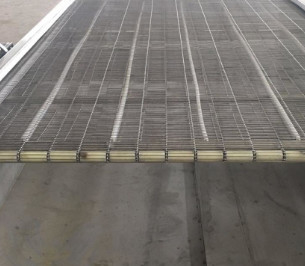 Alambre plano de la correa de Flex Metal Food Processing Mesh para el transportador