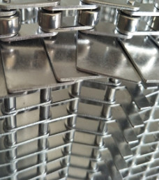 Banda transportadora plana ampliada de los SS Diamond Mesh Metal Sheet Wire For