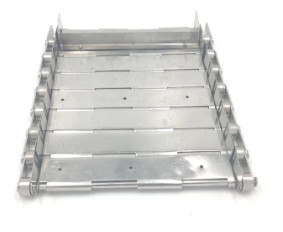 Correa de acero inoxidable ajustable de la placa de cadena de la velocidad para la planta de fabricación transportador