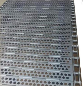Transporte del grano de Mesh Conveyor Belt For Food del alambre del vínculo de la placa SUS304