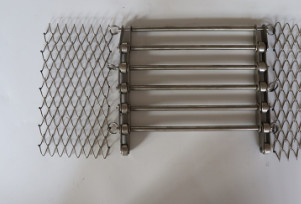 Acero inoxidable Mesh Belt Conveyor del alambre del OEM SS304