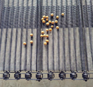 Banda transportadora inoxidable Mesh For Dryer Furnace Conveyor del alambre de acero 304