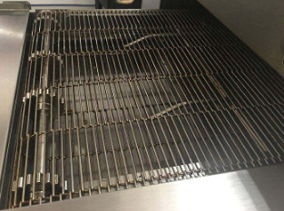 Comida inoxidable Mesh Belt For Baking del transportador del alambre de acero del horno 316 de la pizza