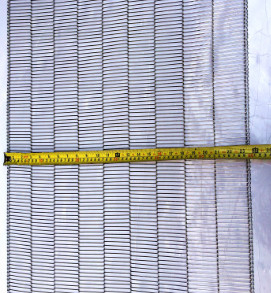 Transportador de la fábrica del chocolate de Flex Wire Mesh Belt For del plano de la categoría alimenticia 304