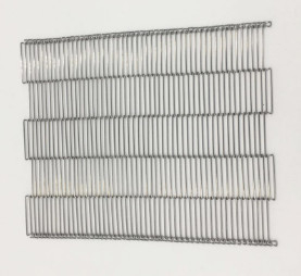 304SS comida soldada con autógena Mesh Belt Wire Fabric para el transportador de cadena de la escalera