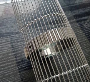Alambre soldado con autógena de acero inoxidable galvanizado pollo soldado con autógena Mesh Belt