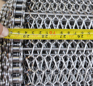Equilibre el alambre tejido los SS Mesh Fabric Conveyor Belt de la armadura SUS304