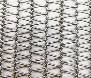 Equilibre el alambre tejido los SS Mesh Fabric Conveyor Belt de la armadura SUS304