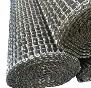 Sistemas de transportador de acero inoxidables finos de la comida de Honey Comb Conveyor Steel Belt