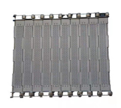 Vínculo de acero inoxidable de encargo de Mesh Belt Plate Slat Conveyor de la cadena